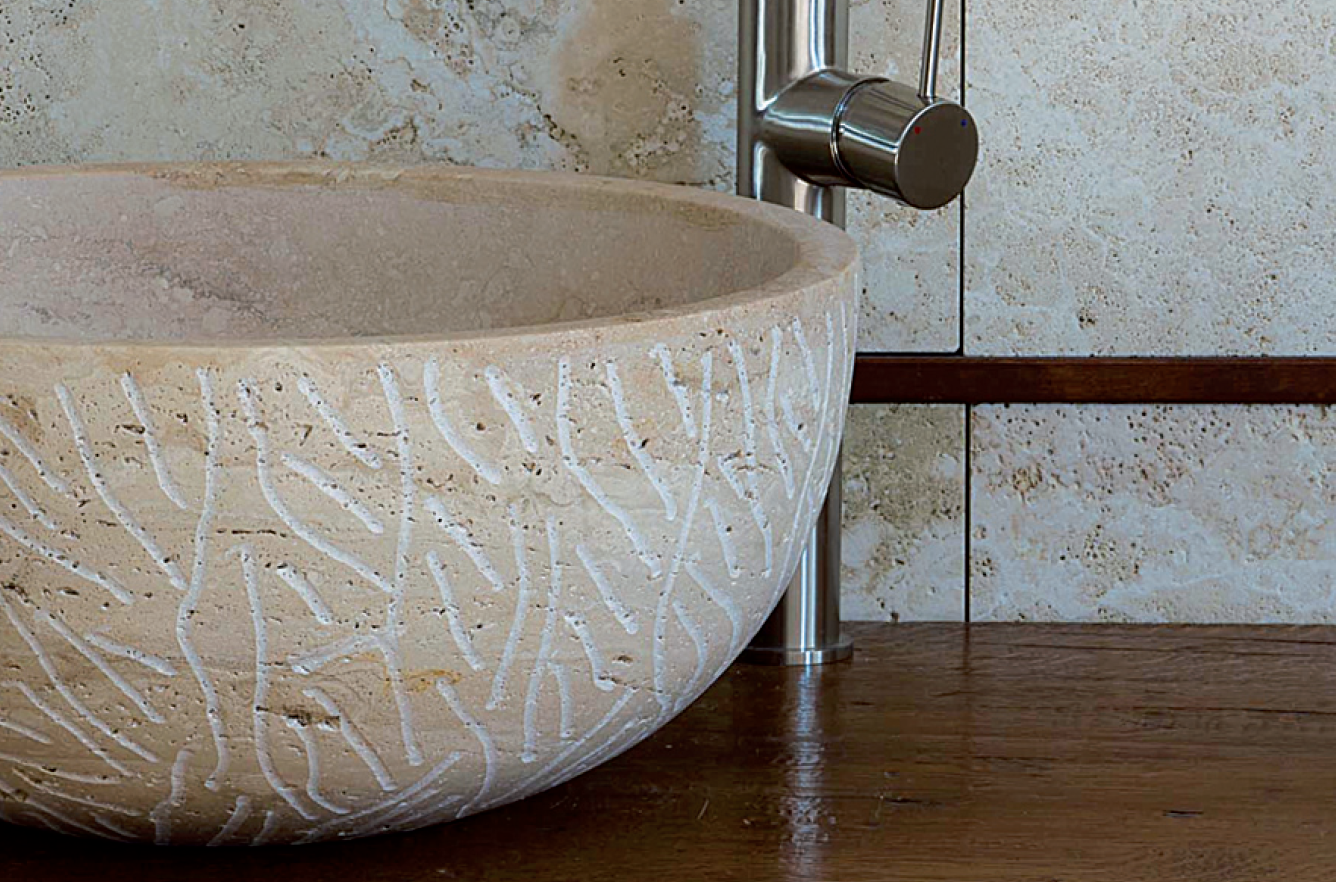 Esempi realizzazioni di bagni in marmo e granito